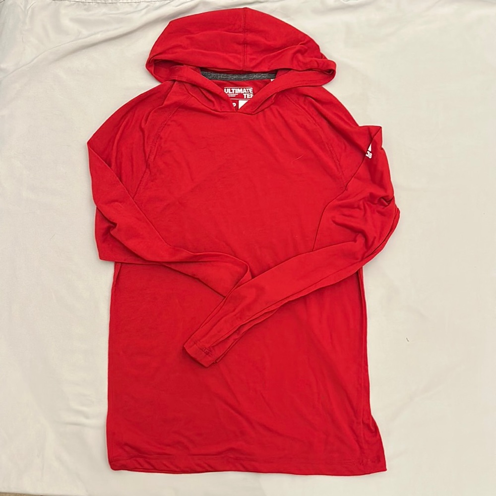 Men’s Adidas Long Sleeve Hooded Shirt